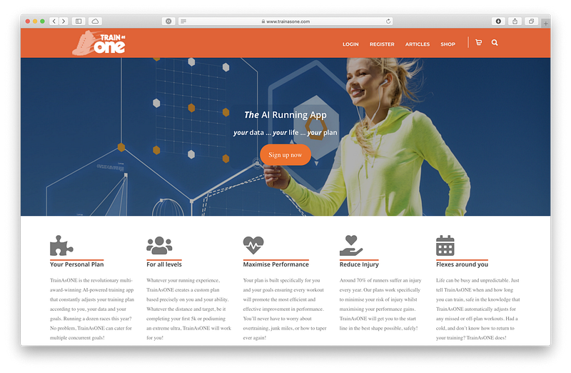 Source: TrainAsOne website