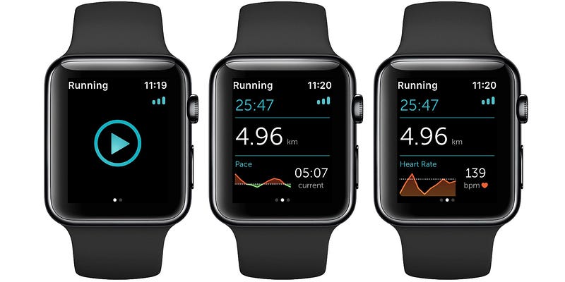 Runkeeper for Apple Watch series 2. Source: 9to5mac.com